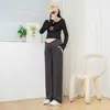 Pantalones de Maternidad de Pierna Ancha, Elásticos, con Soporte Cruzado Fuerte que No Aprietan el Vientre, Estilo Delgado para Primavera y Otoño, Efecto Adelgazante, Venta Directa de Fábrica, Pedido al por Mayor