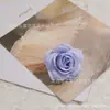 Arte Floral Flor Artificial Cabeza de Rosa DIY Flor de Seda Caja de Regalo Arreglo de Ramo de Boda Accesorios de Boda Flores Decorativas