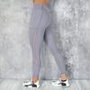 Pantalones de Yoga de Nuevo Estilo Transfronterizo Europeo y Americano con Costuras de Malla, Pantalones de Yoga que Absorben la Humedad, Leggings Deportivos de Talla Grande