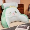 Nuevo cojín de cintura de frijol de hielo de dibujos animados bolsa suave para mesita de noche Almohada almohada de sofá cojín de soporte lumbar respaldo grande venta al por mayor de fábrica