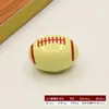 Puxadores Coloridos para Portas de Armário, Futebol, Basquete, Rugby, Puxadores Cerâmicos Fofos para Quarto Infantil, Puxadores Únicos de Desenho Animado para Gavetas