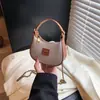 Bolso para Niña Mini Lindo Color de Contraste Estampado de Leopardo Infantil de Bebé Portátil Debajo del Brazo Forma de Media Luna Cadena Billetera de Monedas de Princesa