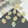 Botones coloridos pequeños de peces, mariposas, monedas, nubes, estrellas, triángulos, de dos agujeros irregulares y color degradado para ropa de niños y mujeres DIY