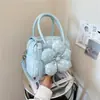 Bolso de mano de moda transfronterizo con lunares frescos, bolso tipo concha versátil de diseño nicho y moderno, bolso cruzado casual dulce con estampado floral