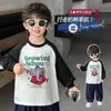 Moletom infantil de primavera com estampa de desenho animado, camiseta raglan da moda estilo coreano, nova coleção primavera e outono 2026, look versátil