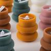 Nueva vela de aromaterapia de cera con forma de columna geométrica creativa, ideal para decorar el hogar, como accesorio de fotografía y para acompañar ceremonias de boda.