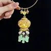 Nuevo Pulsera Luminosa de Campana China con Lámpara Estilo Antiguo Joyería Pulsera Estilo de Corte Pulsera Diaria Cordón para la Mano Accesorios Hanfu