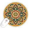 Mouse Pad Estilo Boêmio Vintage Personalizado Tapete de Mesa de Borracha para Computador Laptop Coaster Cruzamento Oriente Médio Rússia