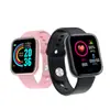 Y68 pulsera inteligente monitorización de frecuencia cardíaca recordatorio paso Información push análisis de sueño ejercicio D20 pulsera inteligente