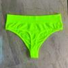 Tanga de cintura baja con rosca y sin costuras para mujer, estilo "U" grande, color liso, talla grande, ropa interior deportiva para fitness, transfronteriza de AliExpress.