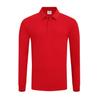 Polo de manga larga camiseta de solapa personalizada otoño e invierno ropa de trabajo camisa cultural logo impreso construcción de grupo camisa publicitaria ropa de trabajo diy