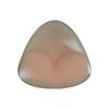 Almofada de silicone para sutiã de maiô 3D grossa, pequena e fofa, peito falso, almofada de mama triangular de biquíni, roupa íntima para seios, atacado