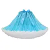 Falda de tutú Feige para adultos, ultra abullonada, con bloques de color, malla de nailon, soporte de nube para cosplay, soporte de falda sin armazón