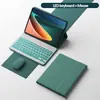 Funda Protectora con Teclado Bluetooth de 10.1 pulgadas Lenovo 2025 Adecuada para Tableta Zhaoyang K10C Funda de Cuero Teclado Retroiluminado