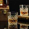 Venta al por Mayor de Fábrica 320ml Nuevo Vaso de Whisky de Vidrio Patrón Diamante Vaso de Whisky Copa de Vino