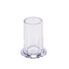 Mini bolígrafo redondo para uñas, contenedor pequeño y sencillo para almacenamiento, estante de plástico para bolígrafos, vaso de lavado redondo