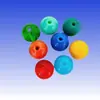 Cuentas de esmalte de colores al por mayor cuentas sueltas en oferta cuentas de 6 mm 8 mm accesorios para pulseras hechas a mano DIY cuentas redondas de color horneado cuentas de esmalte