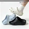 Crocs para Exteriores de Hombre Pareja Pantuflas de Punta Cerrada Sandalias de Mujer Zapatos de Casa para Hombre Sandalias de Mujer Crocs para Mujer