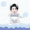 Robô de Acrílico de Corda Wang Leehom Andando Figura de Brinquedo Mercadoria de Celebridade Feito Sob Medida de Acordo com Sua Imagem