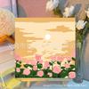 Pintura a Óleo Digital Paisagem 20*20 Coloração DIY Pintura a Óleo Pintada à Mão Pintura Decorativa para Quarto Sala de Estar Venda Direta de Fábrica Atacado