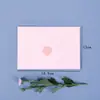 Conjunto de Envelope e Papel de Carta Rosa Flor de Cerejeira Rosa Espesso Toque de Luxo Estética Ins Fresco e Fofo Carta de Amor Caligrafia Confissão