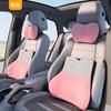 Cojín de Cabeza para el Cuello del Coche, Reposacabezas para Conductores Mujeres, un Par de Cojines Suaves para el Asiento del Conductor y Soporte Lumbar en el Coche