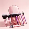 Conjunto de mini pincéis de maquiagem Cangzhou, pincel para pó solto, pincel para contorno, pincel de maquiagem, pincel para blush, ferramentas macias de beleza facial