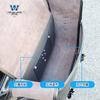 Coche muscle Wolf adecuado para Sanyang apto 4 bolsa lateral caja lateral bolsa lateral caja lateral motocicleta de ocio modificada bolsa impermeable