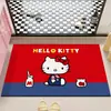 Alfombra de Piso de Barro Diatómico de Anime de Dibujos Animados para el Hogar, Entrada de Baño, Alfombra Absorbente de Agua, Fácil de Limpiar, Alfombra de Piso de Baño, Dropshipping