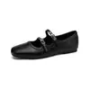 Weimei Girl 2513-7 Sapatos Baixos Quadrados Prateados Estilo Francês para Mulheres, Sapatilhas Baixas, Sapatos Mary Jane para Mulheres