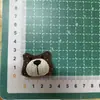 Producción Personalizada - Serie de Osos de Peluche de Lunares con Pajarita Accesorios para Ropa Infantil Tela Hecha a Mano Original Disponible