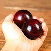 Bola de Fitness Tallada en Palo de Rosa, Balón de Mano, Bola para el Cuidado de la Salud, Balón de Mano, Regalo para Personas de Mediana Edad y Mayores, Regalo de Artesanía Antigua