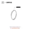 Aretes de aro grande exagerados de aleación de titanio f136 para todo el cuerpo, joyería para orejas de titanio lisa, tachuelas para el lóbulo de la oreja, aretes de piercing de aleación de titanio g23