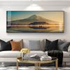 Pintura decorativa para sala de estar respaldada por sofá de lujo ligero Jinshan, pintura colgante para pared de fondo, oficina, un par completo de murales de diamantes de cristal con marco