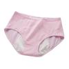Ropa interior fisiológica de algodón para mujer, entrepierna antes y después de la menstruación, cintura a prueba de fugas, red transpirable, pantalones sanitarios femeninos de seguridad 9055
