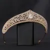 Novo conjunto de tiara de coroa zircônia pequena coroa acessórios de cabelo da moda coreano de alta qualidade fábrica de vestidos de noiva vendas diretas