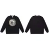 Suministro Mayorista Transfronterizo de Marca de Moda de Comercio Exterior Sudadera Pesada de Cuello Redondo Chaqueta de Manga Larga Tiburón