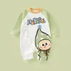 Mono de bebé primavera y otoño ropa de algodón puro para recién nacidos niños y niñas mameluco de bebé ropa exterior de dibujos animados moda