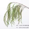 Nueva Planta Verde Simulada Colgante Lágrimas de Amante del Arroz Hierba Bigote de Dragón Decoración de Pared de Fondo para Arreglo Floral de Boda Planta Simulada