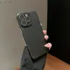 Funda de Teléfono con Patrón de Cuero Napa de Comercio Exterior Adecuada para Apple 15promax Gama Alta 14 Espejo de Cristal 12 Magnético 11