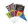 Bandeirinhas de Mão Mundiais Transfronteiriças, Bandeirinhas Coloridas Pequenas, Bandeirolas com Padrão de Dupla Face para Atividades, Fabricantes de Bandeiras de Mão Atacado