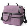 Bolsa para Lonchera de Tela Oxford de Doble Capa Más Vendida de Amazon para Estudiantes y Trabajadores de Oficina con Bolsa para Almuerzo, Bolsa de Picnic Aislada para Exteriores