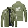 2021 Otoño Productos Nuevos Transfronterizos Chaqueta con Cuello y Bolsillo de Abertura Lateral para Exterior para Hombre, Motociclismo, Ciclismo, Cortavientos