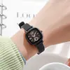 Ouki Nuevo Reloj de Pulsera Cuadrado de Alto Valor para TikTok Transfronterizo en Stock con Correa de Silicona Reloj para Estudiantes Reloj para Mujer Venta al por Mayor