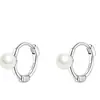Pendientes de Perla 2025 Nuevo Estilo Popular Pendientes para Mujer, Gama Alta, Nicho, Elegantes, Versátiles, Modernos, Pendientes de Lujo Ligero