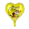 Nuevo Animal de Dibujos Animados Cachorro Patrulla Canina Maomao Diario Ryder Globo de Película de Aluminio Juguete Infantil Decoración Venta al por Mayor