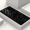 Funda para Teléfono Móvil de Comercio Electrónico Transfronterizo con Diseño Minimalista de Hoja de Planta Negra Adecuada para Samsung S22/S23 Ultra Funda Suave