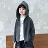 Chaqueta de Punto para Niños Otoño Invierno 2026 Nuevo Estilo Japonés Sudadera con Capucha para Bebé Ropa de Otoño Cárdigan de Punto con Cremallera para Niños