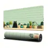 Gato Preto e Branco Mouse Pad Grande Desenho Animado Fofo Borracha Antiderrapante Mouse Pad Extra Grande Tapete de Mesa Design Personalizado