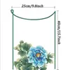 Soporte para plantas de jardín dedicado transfronterizo soporte trepador estante para macetas corazón de flor de metal hierro varilla fija jardinería